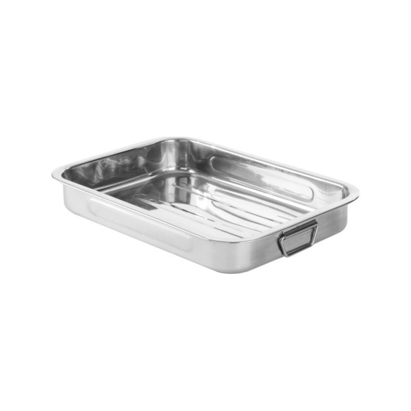 Tava cuptor din inox calitate superioara, 38,5x27,5x6 cm