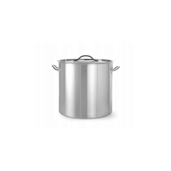 Oala inalta profesionala  cu capac Inox,capacitate 50 L, 400x400 mm