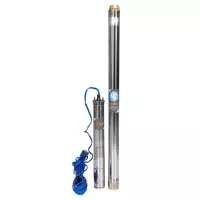 Pompa Submersibila Rezistenta la Nisip, IBO 3STM28, 1500 W, 100 l/min, H Refulare 108 m, 3 Toli + 20 m cablu, Rezistenta la Nisip