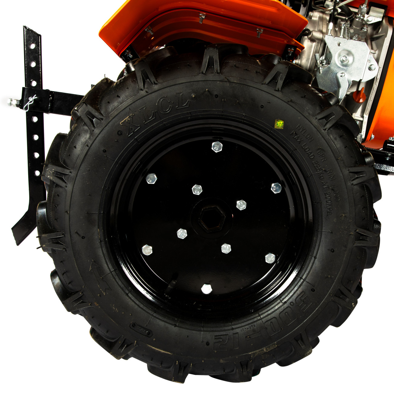 Motocultor motorina, Detoolz, 11CP, 418CC, 4T, 2 viteze inainte + 1 inapoi, pornire electrica, cu roti — imaginea 19