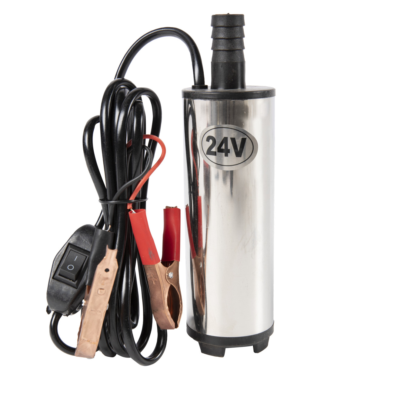 Pompa cu actionare electrica pentru transferul lichidelor, 24V, Micul Fermier