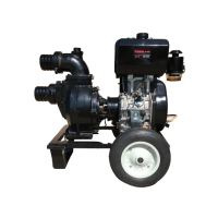 Motopompa Diesel pentru ape murdare DWP 12 DL K4X PROFI, 128 mc/h, pornire electrica, autoamorsanta, motor Weima WM 1100 FE, 15 CP