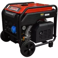 Generator electric monofazic, Rotakt ROGE8000iD,, Benzină, 7.5 KW, AVR, Voltmetru, Ieșire De 12V