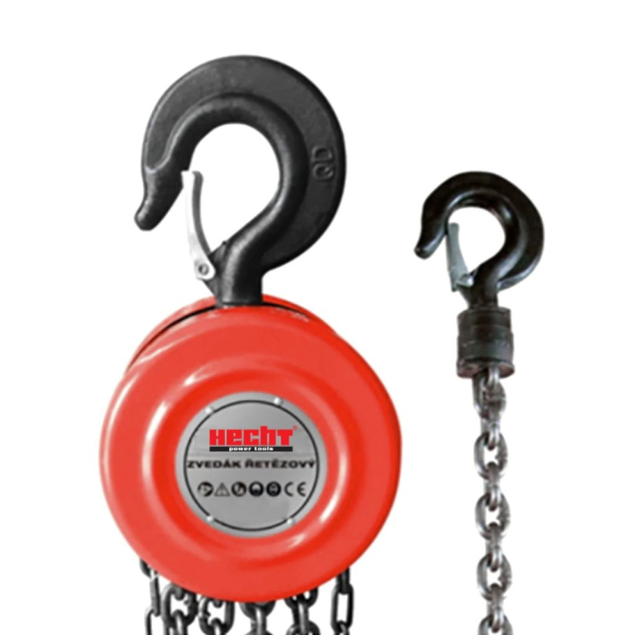 Palan cu Lant Hecht 8490, Capacitate 1 Tona, Inaltime Ridicare 3m - imagine 2