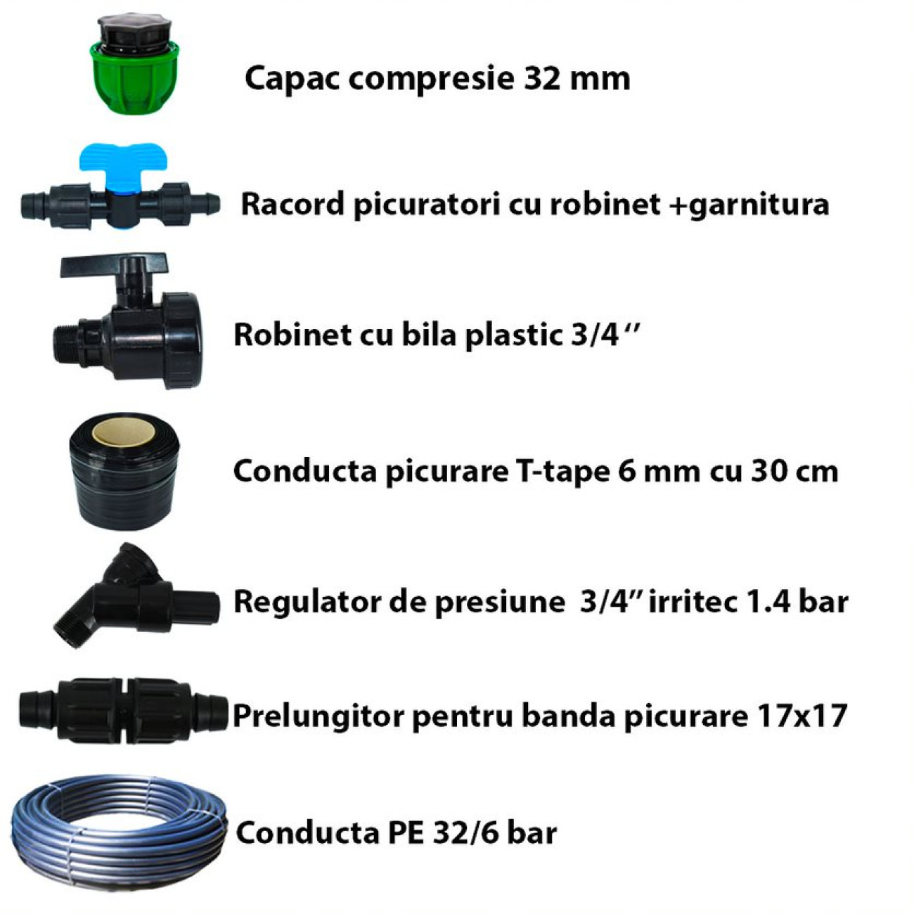 Sistem irigare prin picurare pentru gradina 450 mp - imagine 5