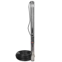 Pompa submersibila inox, IBO Dambat, 3ISP 2-22, 550W, 50l/min, H-80m, cablu 20m