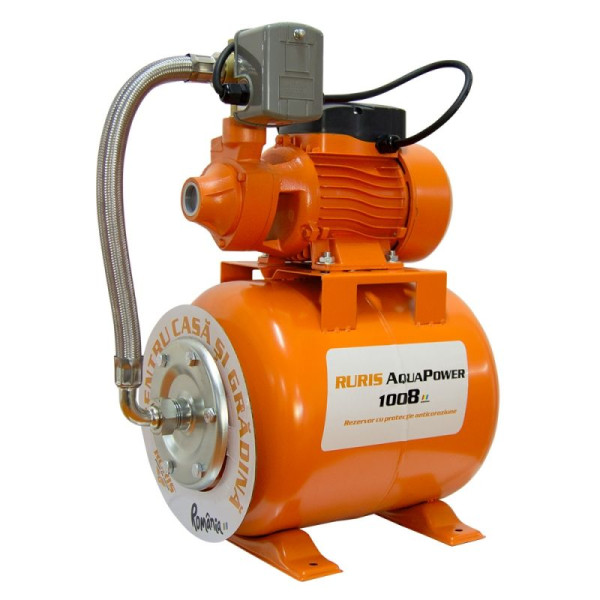 Hidrofor RURIS AquaPower 1008 750W / 19 Litri micul-meserias.ro/